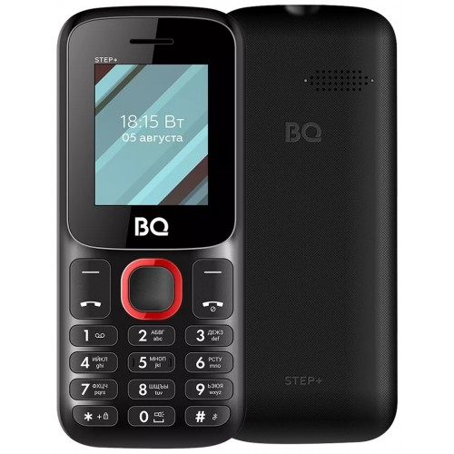 Телефон BQ 1848 Step+ Black/Red (черный/красный) 