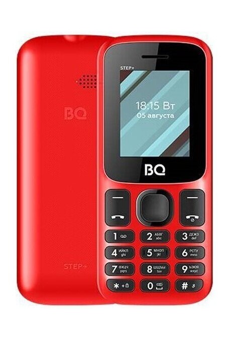 Телефон BQ 1848 Step+ Red/Black (красный/черный) 