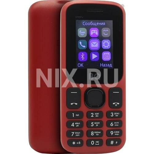 Телефон BQ 1848 Step+ Red/Black (красный/черный) 3