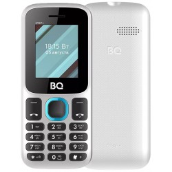 Телефон BQ 1848 Step+ White/Blue (белый/синий)