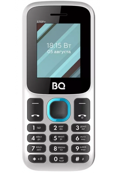 Телефон BQ 1848 Step+ White/Blue (белый/синий) 4
