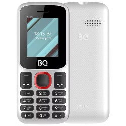 Телефон BQ 1848 Step+ White/Red (белый/красный)