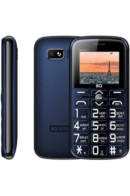 Телефон BQ 1851 Respect Blue (синий) 