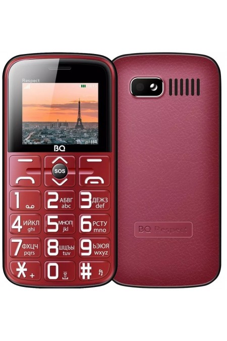 Телефон BQ 1851 Respect Red (красный) 