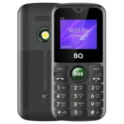 Телефон BQ 1853 Life Black/Green (черный/зеленый)