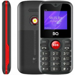Телефон BQ 1853 Life Black/Red (черный/красный)