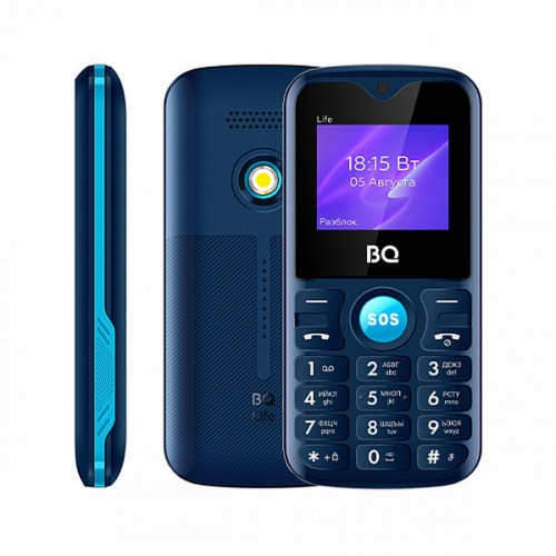 Телефон BQ 1853 Life Blue (синий) 1