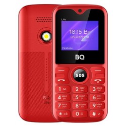 Телефон BQ 1853 Life Red/Black (красный/черный)