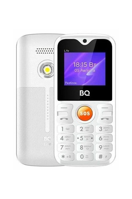 Телефон BQ 1853 Life White (белый) 