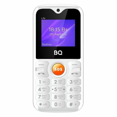 Телефон BQ 1853 Life White (белый) 4