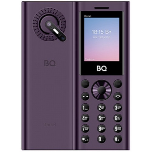 Телефон BQ 1858 Barrel Purple/Black (фиолетовый/черный) 