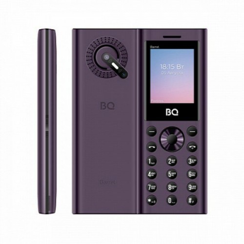 Телефон BQ 1858 Barrel Purple/Black (фиолетовый/черный) 5