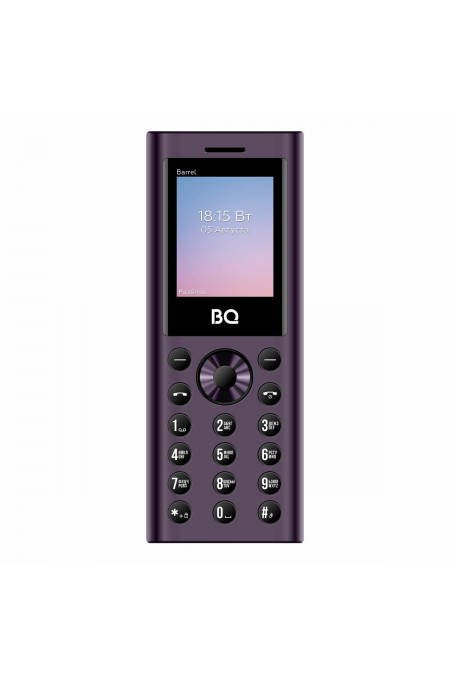 Телефон BQ 1858 Barrel Purple/Black (фиолетовый/черный) 