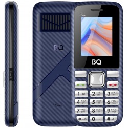 Телефон BQ 1860 Gem (без СЗУ в комплекте) Dark Blue (темно-синий)