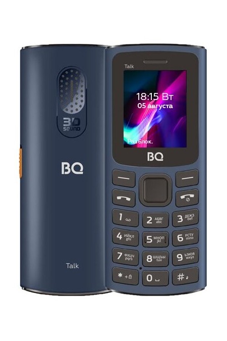 Телефон BQ 1862 Talk Blue (синий) 