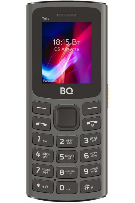 Телефон BQ 1862 Talk Grey (серый) 1