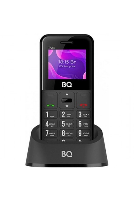 Телефон BQ 1866 Trust Black (черный) 1