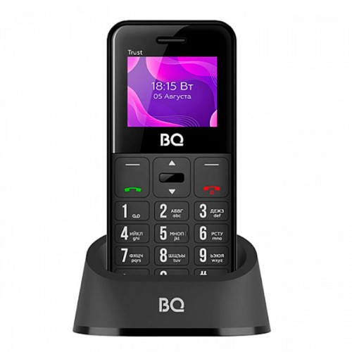 Телефон BQ 1866 Trust Black (черный) 1