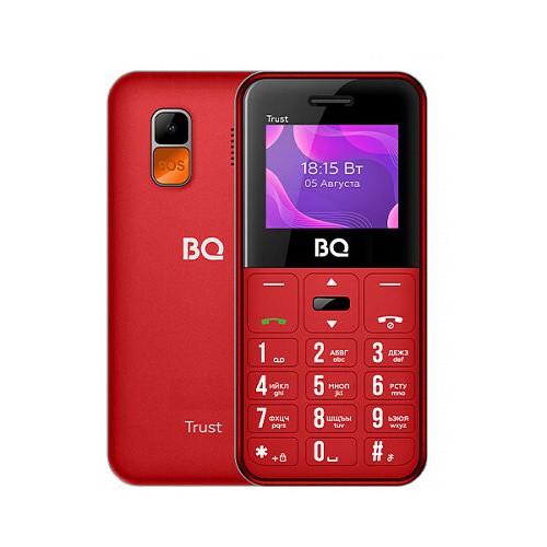 Телефон BQ 1866 Trust Red (красный) 