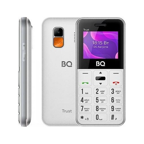 Телефон BQ 1866 Trust White (белый) 