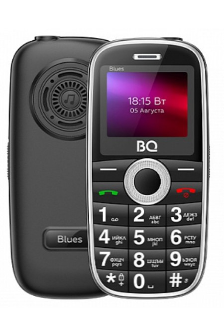 Телефон BQ 1867 Blues Black (черный) 