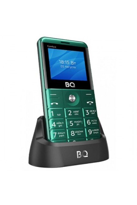 Телефон BQ 2006 Comfort Green/Black (зеленый/черный) 2