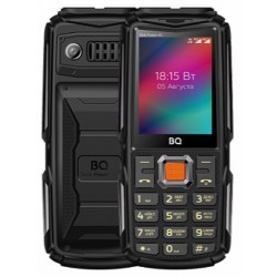 Телефон BQ 2410L Tank Power 4G Black/Gunmetal (черный/металл)