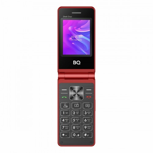 Телефон BQ 2412 Shell Duo Red (красный) 4