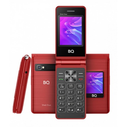 Телефон BQ 2412 Shell Duo Red (красный) 7