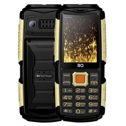 Телефон BQ 2430 Tank Power Black/Gold (черный/золотой)