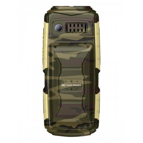 Телефон BQ 2430 Tank Power Camouflage/Gold (камуфляж/золото) 1