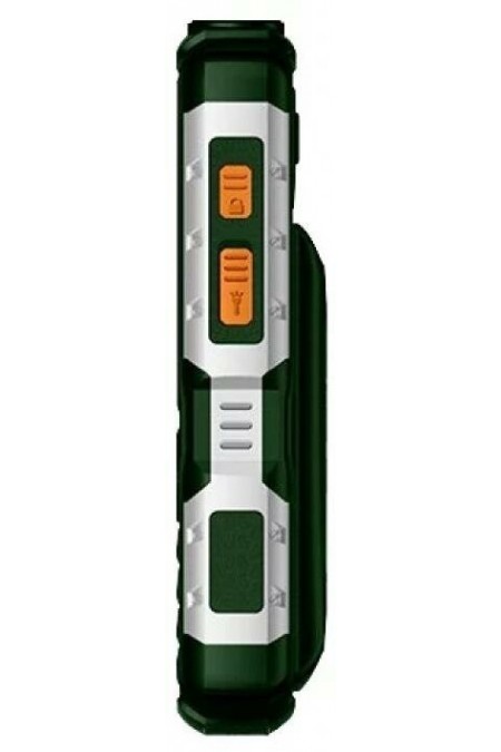 Телефон BQ 2430 Tank Power Green/Silver (зеленый/серебристый) 3
