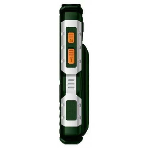 Телефон BQ 2430 Tank Power Green/Silver (зеленый/серебристый) 3