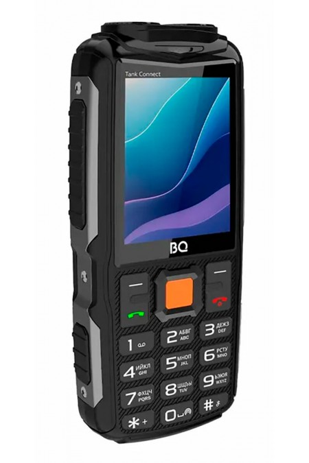 Телефон BQ 2430L Tank Connect Black/Gunmetal (черный/металл) 2