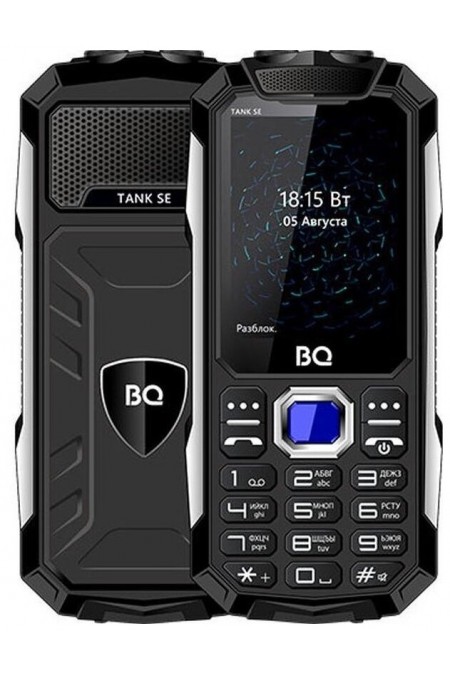 Телефон BQ 2432 Tank SE Black (черный) 