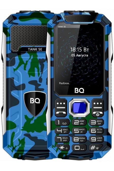 Телефон BQ 2432 Tank SE Camouflage (камуфляж) 