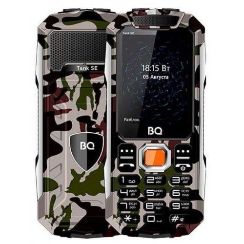 Телефон BQ 2432 Tank SE Military Green (зеленый) 