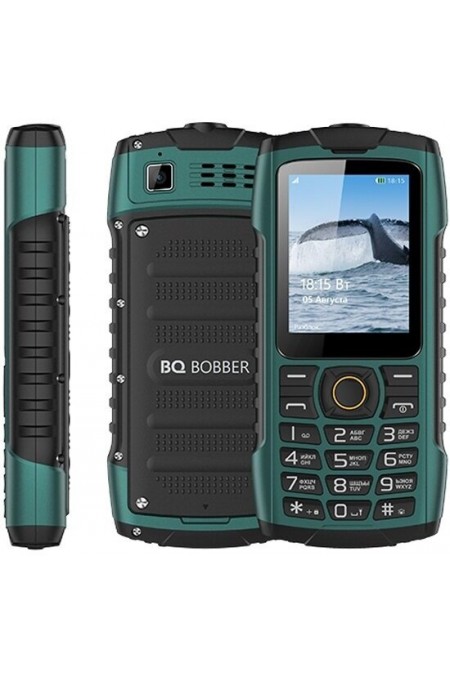 Телефон BQ 2439 Bobber Green (зеленый) 