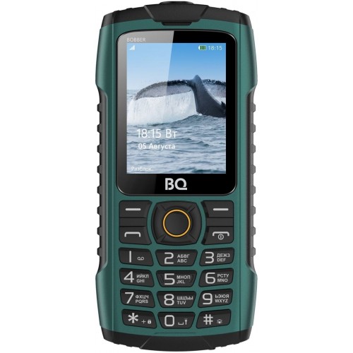 Телефон BQ 2439 Bobber Green (зеленый) 