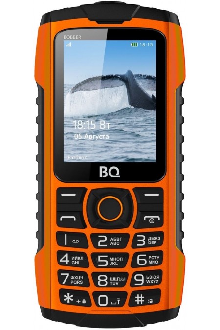 Телефон BQ 2439 Bobber Orange (оранжевый) 1