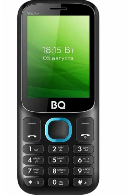 Телефон BQ 2440 Step L+ Black/Blue (черный/синий) 1