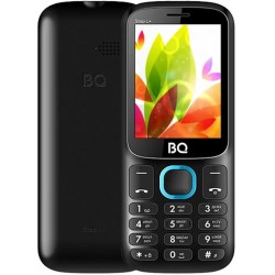 Телефон BQ 2440 Step L+ Black/Blue (черный/синий)
