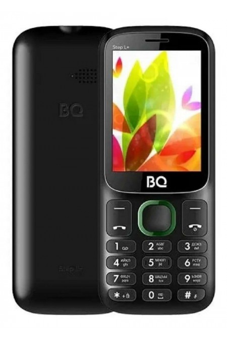 Телефон BQ 2440 Step L+ Black (черный) 