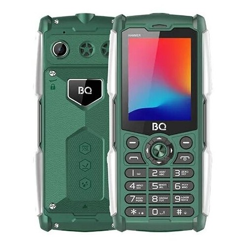 Телефон BQ 2449 Hammer Green (зеленый) 