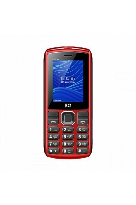 Телефон BQ 2452 Energy Black/Red (черный/красный) 1