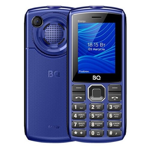 Телефон BQ 2452 Energy Blue/Black (синий/черный) 