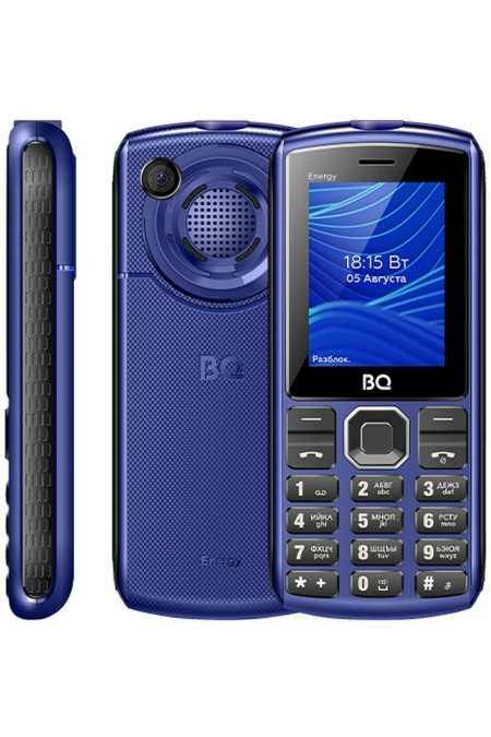 Телефон BQ 2452 Energy Blue/Black (синий/черный) 3
