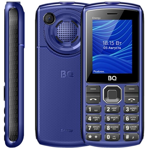 Телефон BQ 2452 Energy Blue/Black (синий/черный) 3