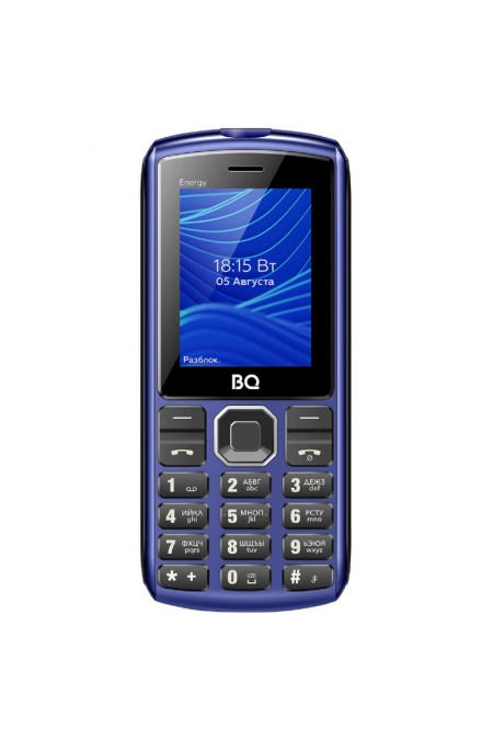 Телефон BQ 2452 Energy Blue/Black (синий/черный) 4