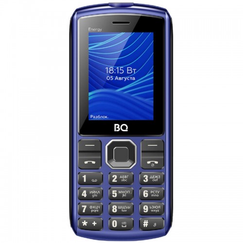 Телефон BQ 2452 Energy Blue/Black (синий/черный) 4